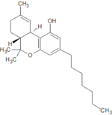 Close-up image of a THCP molecule structure, symbolizing the focus of the VAYU blog post.