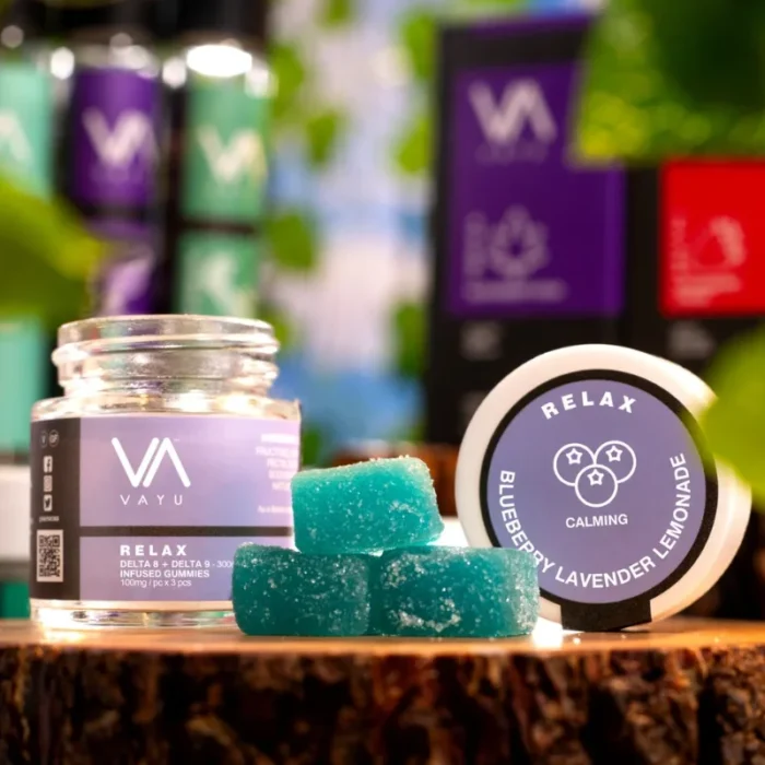 Blueberry Lavender Lemonade – Delta 8 + Delta 9 – Gummies – Relax