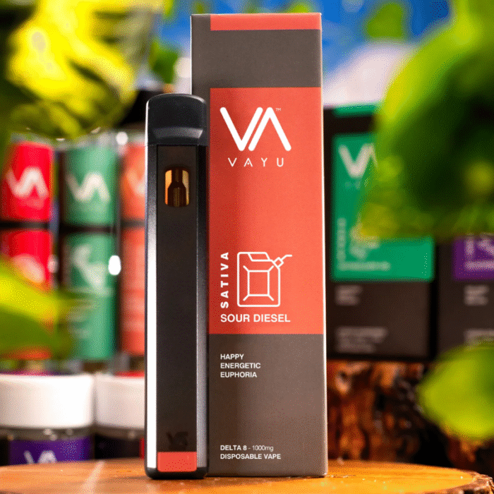 Sour Diesel - Sativa - Delta 8 - 1g Disposable Vape