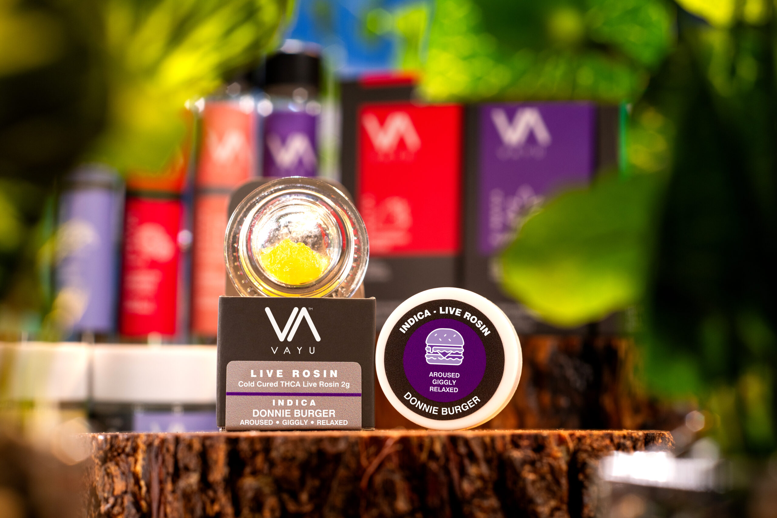 CONCENTRATE-INDICA-Live Rosin-Cold Cured-Donnie Burger-2g CONCENTRATE-INDICA-Live Rosin-Cold Cured-Donnie Burger-2g