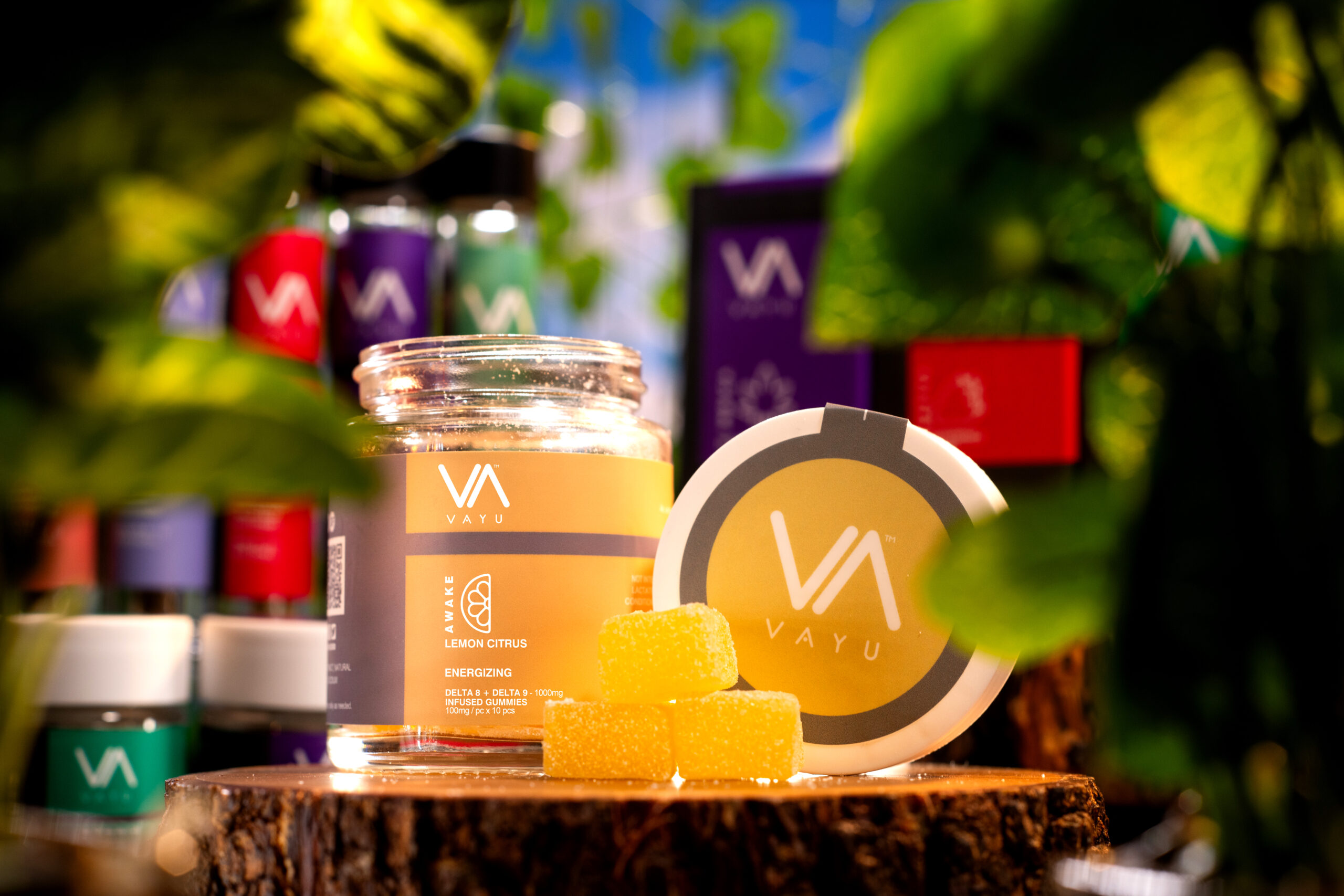 Lemon Citrus Strain – Delta 8 & Delta 9 – Gummies – Awake