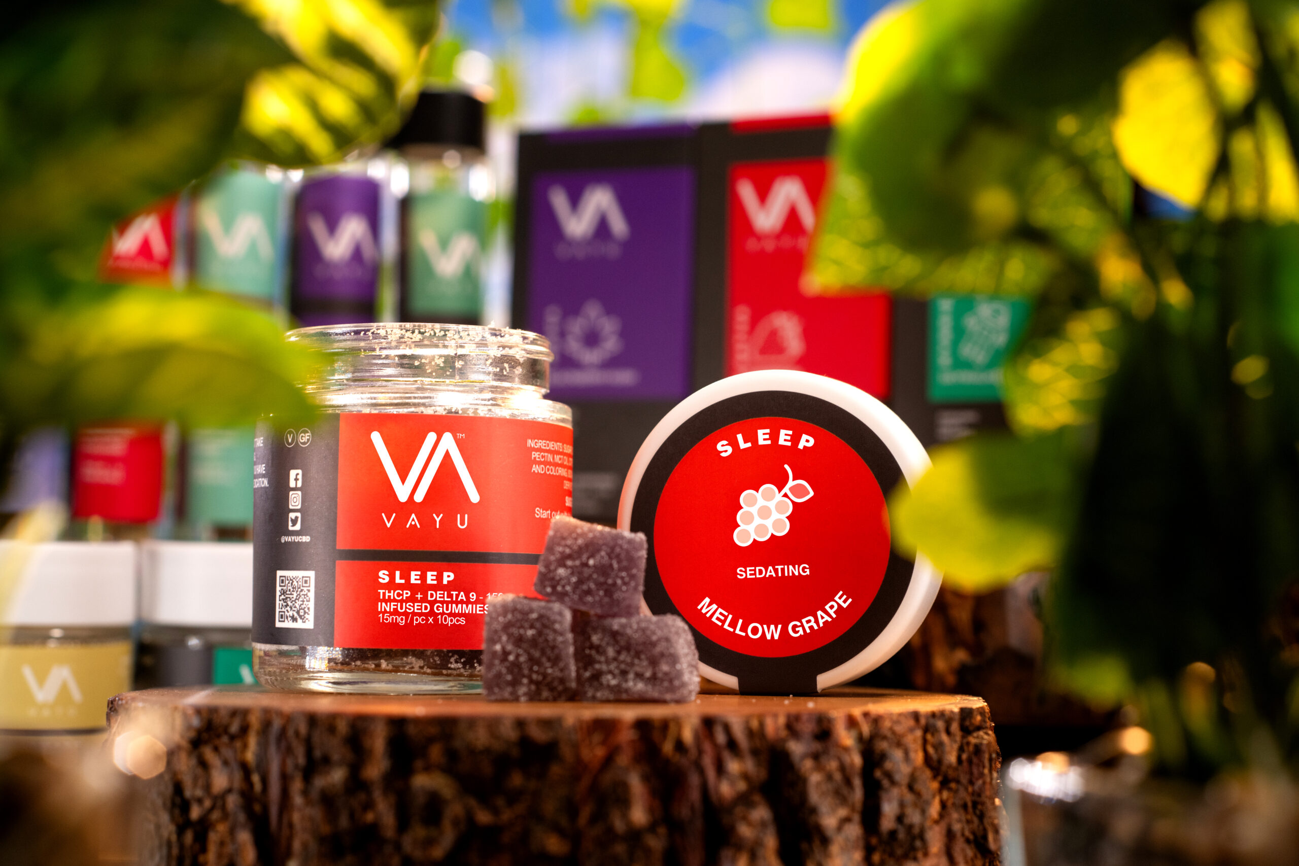 Mellow Grape Delta 8 + Delta 9 Infused Gummies