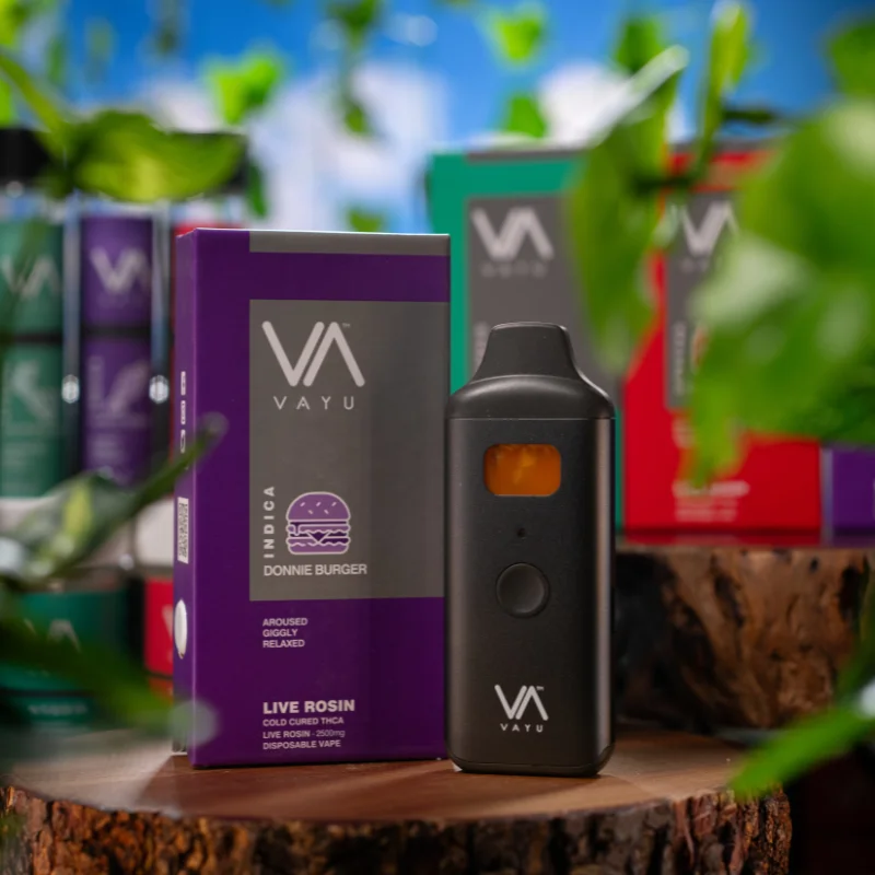 donnie-burger-indica-live-rosin-cold-cured-thca-2.5g-disposable-vape