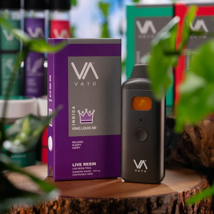 king-louis-xiii-indica-live-resin-thca-diamond-sauce-2.5g-disposable-vape