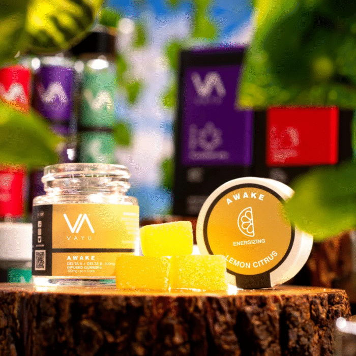 Lemon Citrus – Delta 8 + Delta 9 – Gummies – Awake