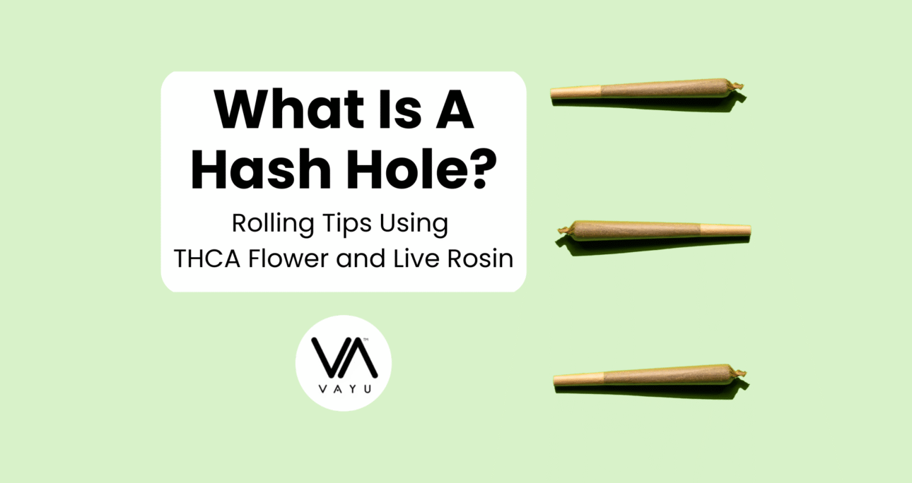 What Is A Hash Hole? Rolling Tips Using THCA Flower and Live Rosin