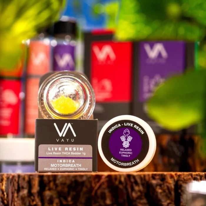 Motor Breath – Indica – Live Resin Badder 1g