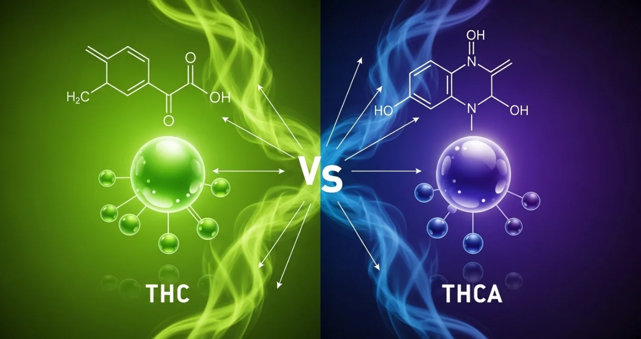 THCA vs THC: How Are They Different?