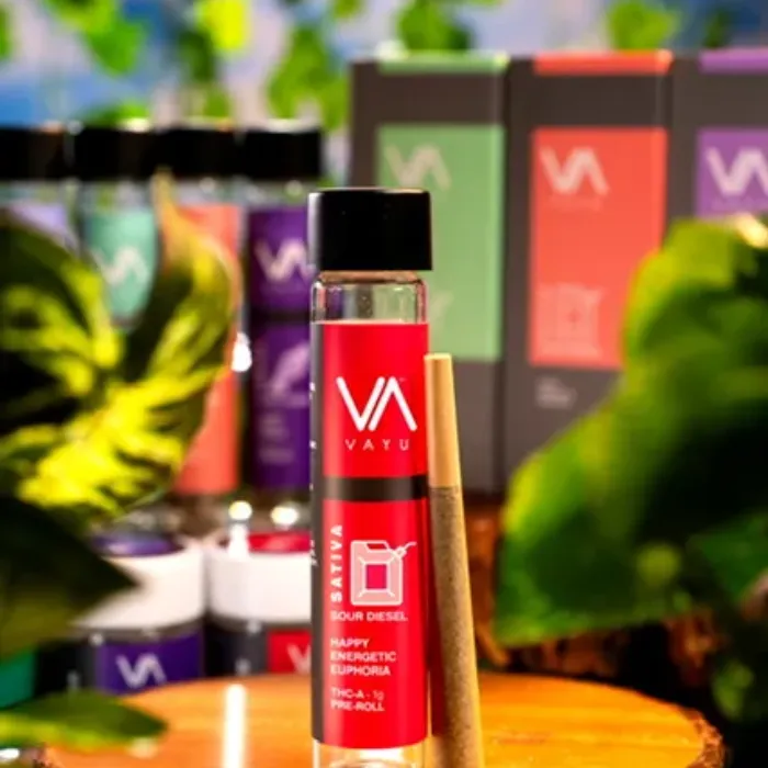 Sour Diesel – Sativa – THCA Pre Roll