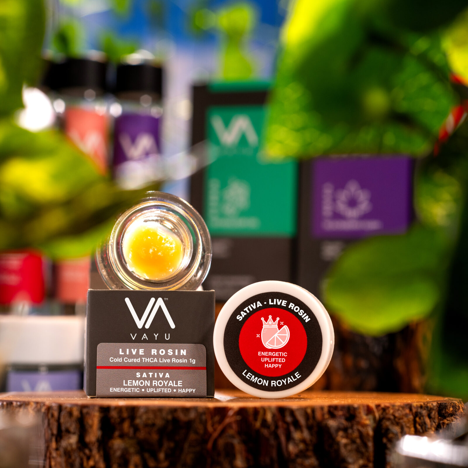 Lemon Royale – Sativa – Cold Cured THCA Live Rosin (1g)