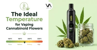 The Ideal Temperature for Vaping Cannabinoid Flowers for Better Flavor & Vapor