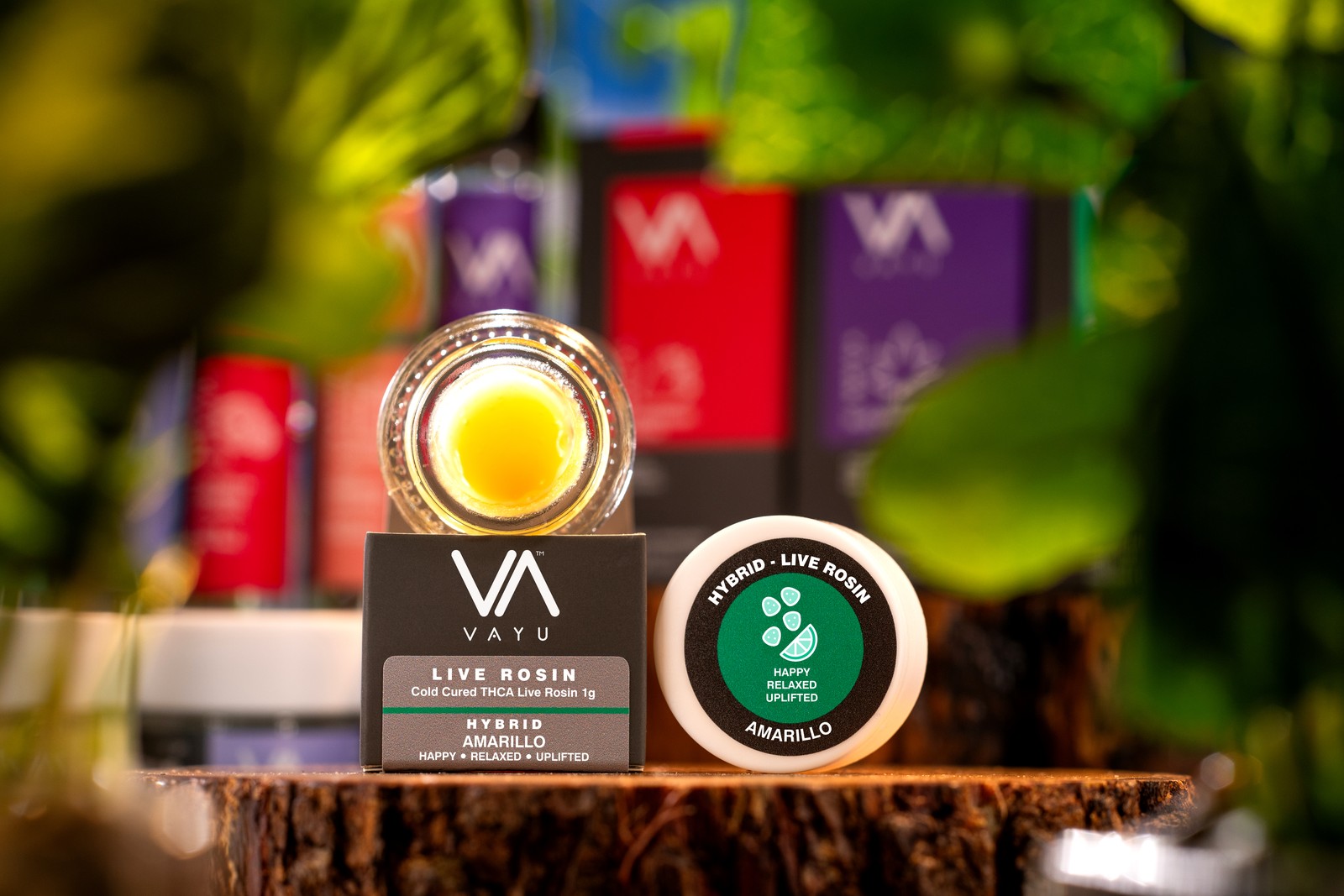 Amarillo Hybrid Cold Cured THCA Live Rosin