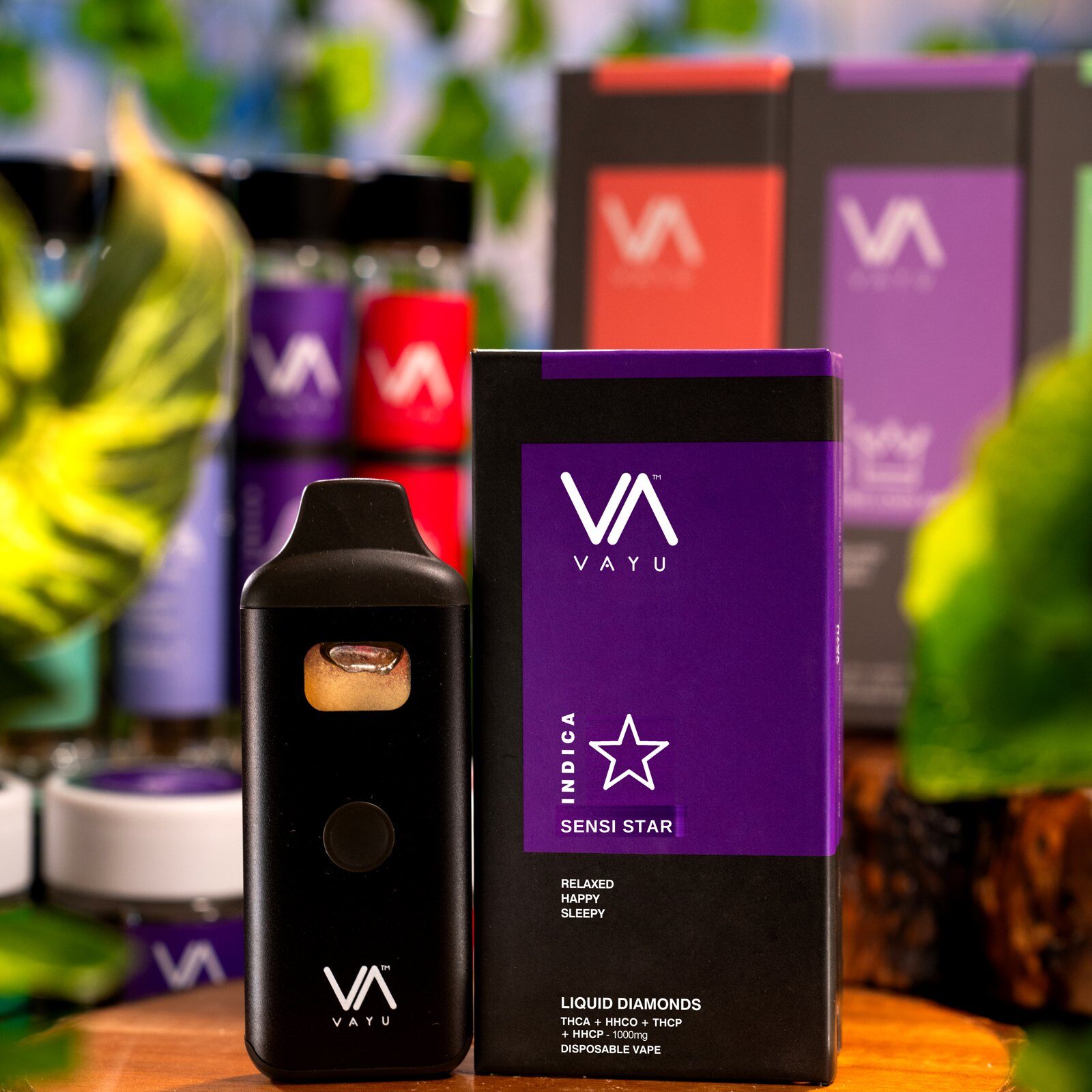 Sensi Star Indica THCA Liquid Diamonds 1g Disposable Vape