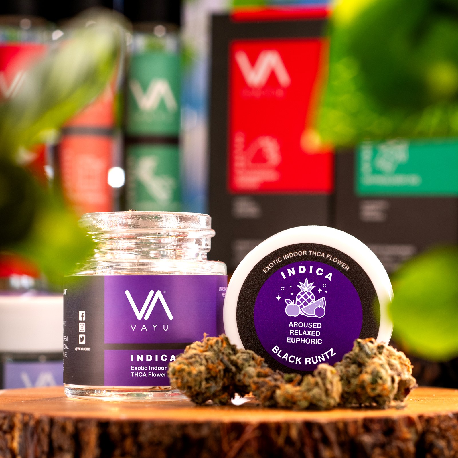 Product image for Black Runtz Strain - Indica - Exotic Boutique Indoor THCA Flower