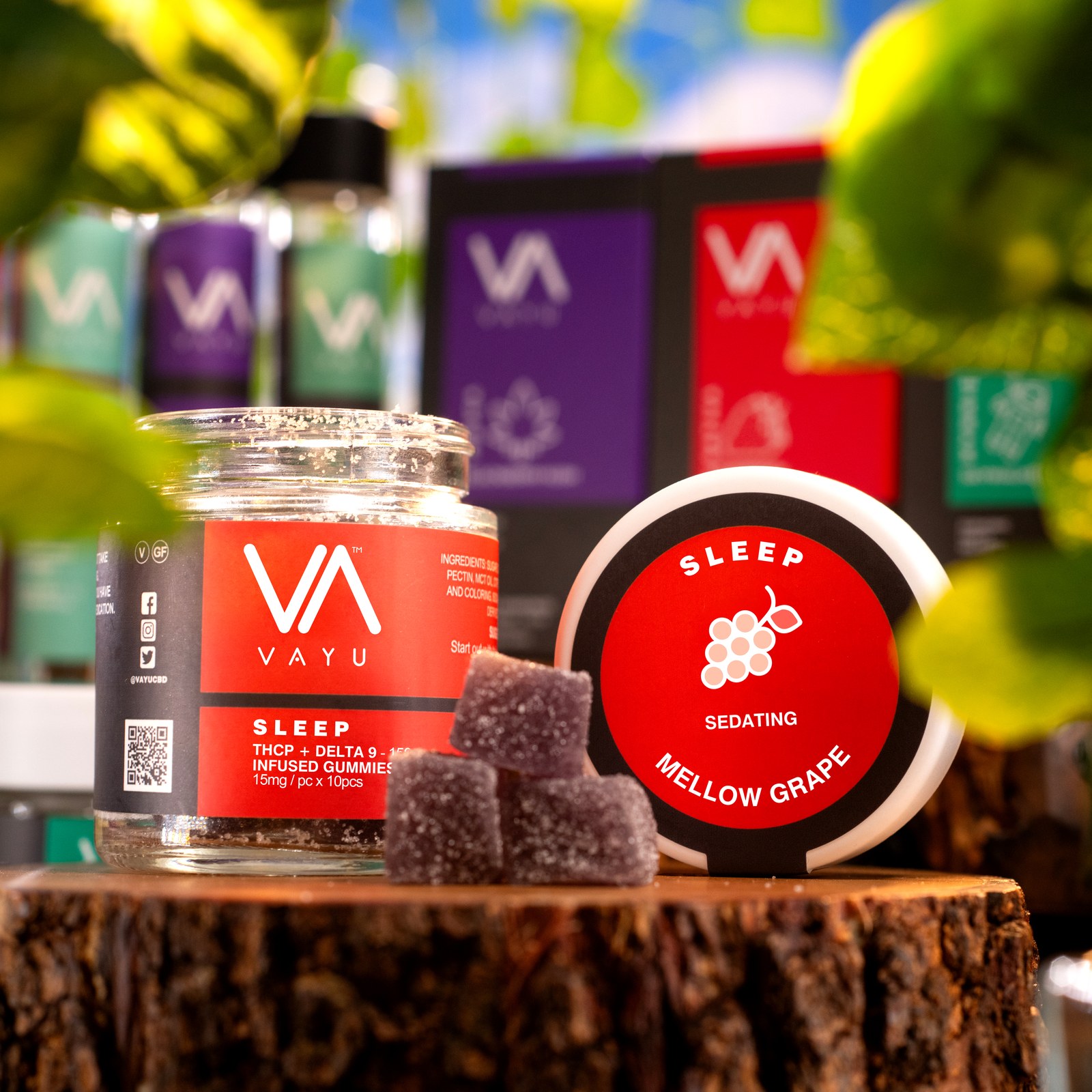 Mellow Grape – THCP + Delta 9 – Gummies – Sleep